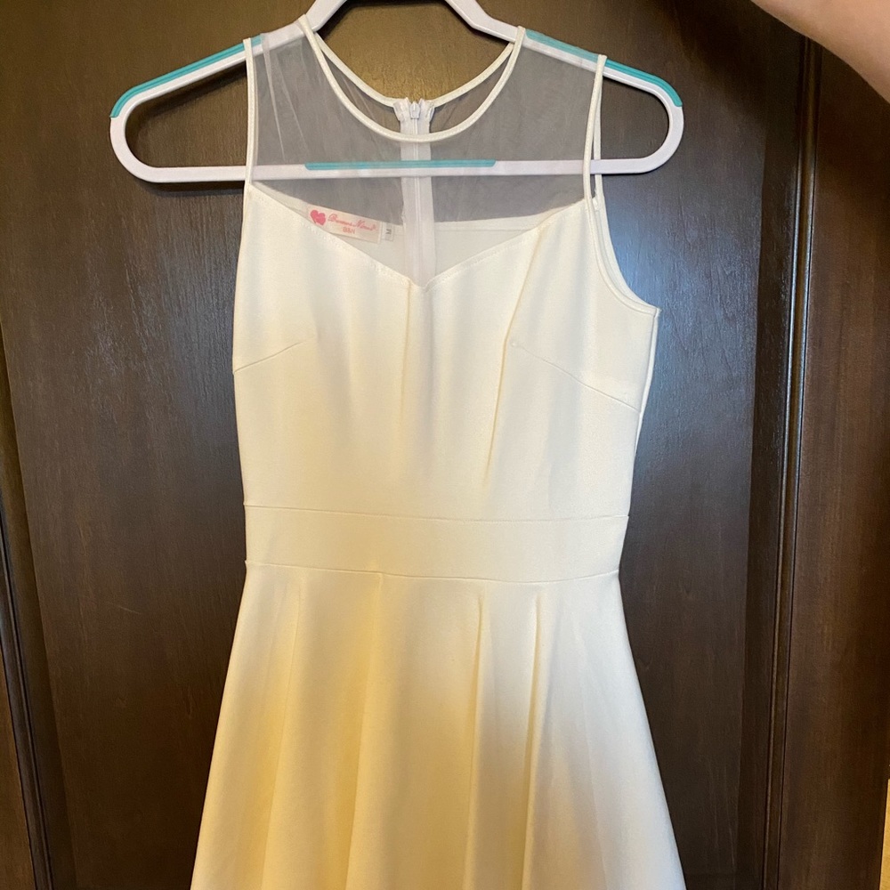 White/ cream dress